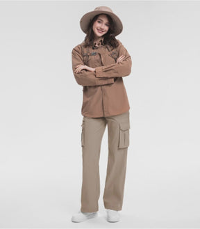 Damen Cargo Wanderhose mit hohem Bund - HikerFlex W037