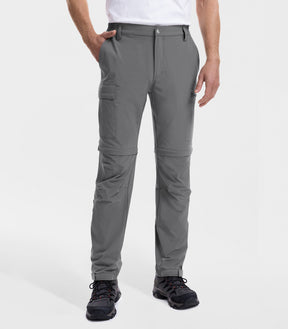 Men's Convertible Hiking Pants Quick Dry Cargo Pants - HikerFlex M015