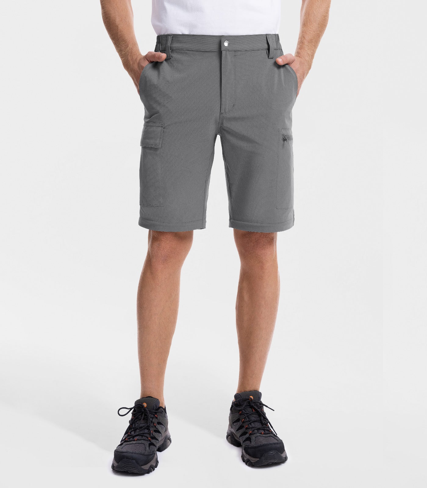 Men's Convertible Hiking Pants Quick Dry Cargo Pants - HikerFlex M015