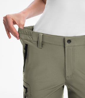 Women's Hiking Pants Cargo Quick-Dry Stretch Lightweight - HikerFlex W022