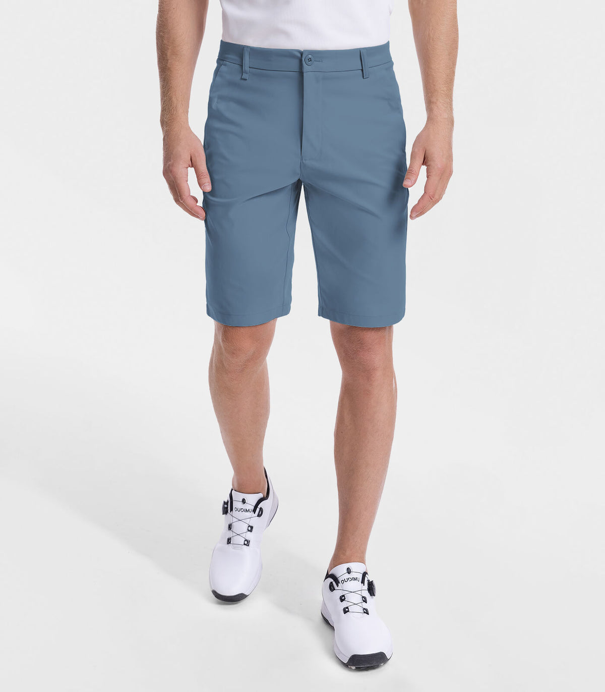 Moosehill Golf Clothing Apparel 丨Men's Golf Shorts #Color_10"- Steel Blue