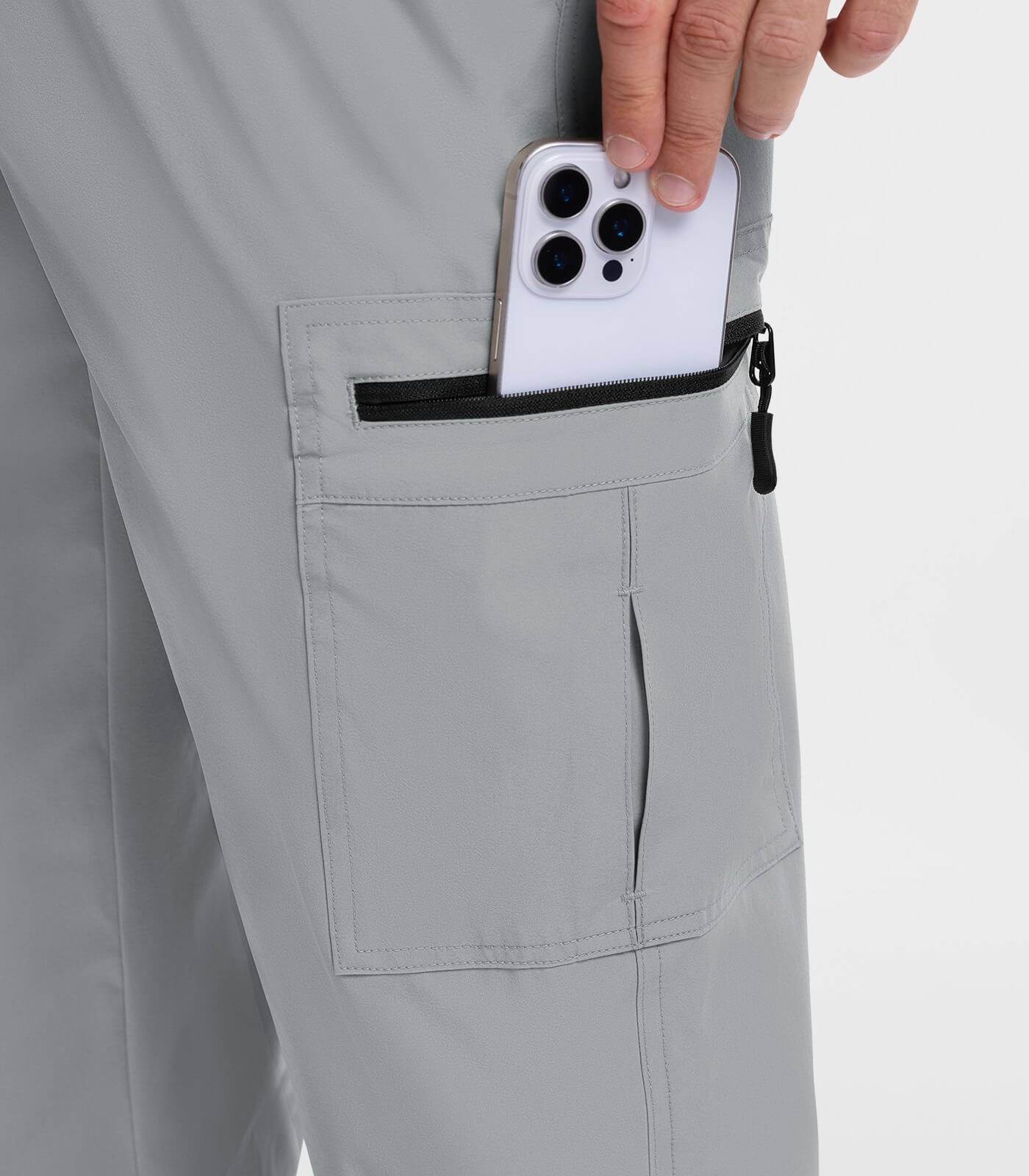 Bermuda cargo 3/4 pour hommes - Capris d'extérieur TrailPioneer M031