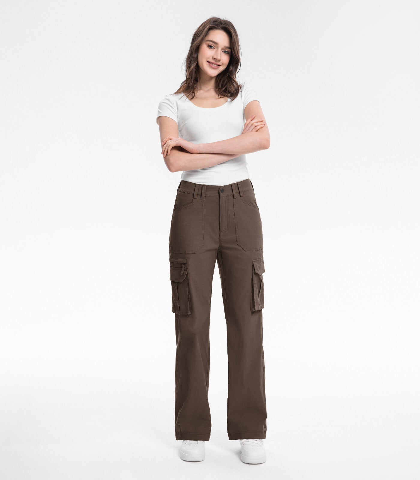 Damen Cargo Wanderhose mit hohem Bund - HikerFlex W037