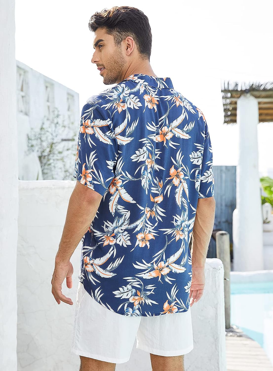 ANORGO Men's Hawaiian Shirts 01