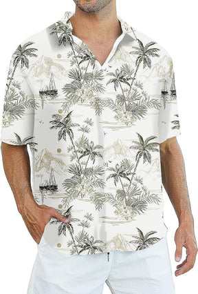 ANORGO Men's Hawaiian Shirts 01